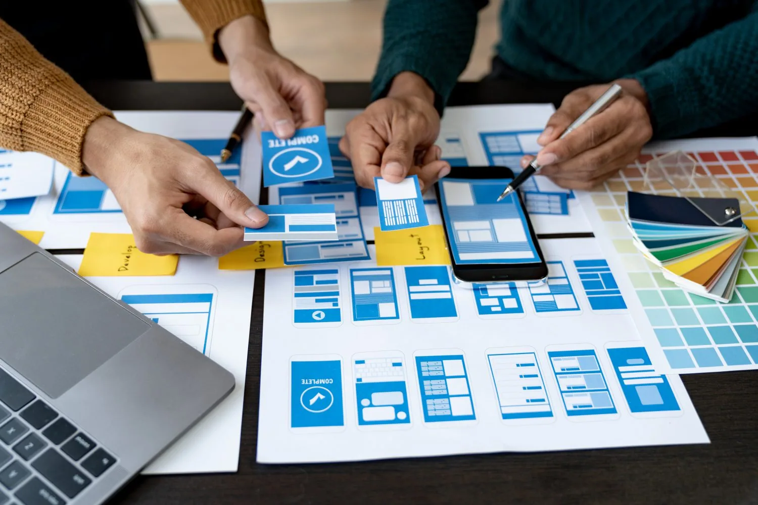 Team werkt samen aan digitale oplossingen